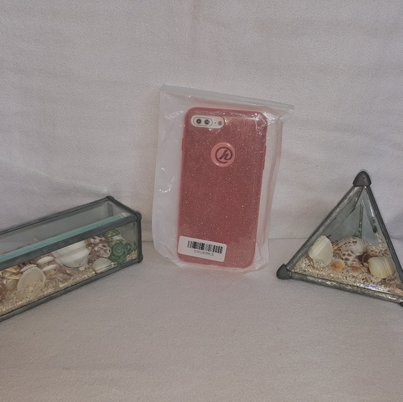 Hanlesi, IPhone 7plus pink glitter skin - Picture 6 of 6